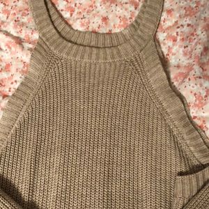 Cold shoulder AE sweater!